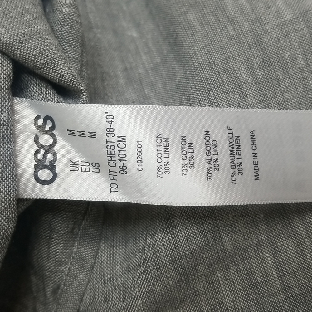 asos Button Down Long Sleeve Shirt - Picture 7 of 11